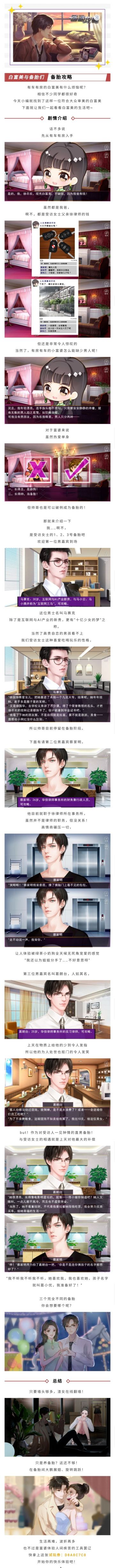 #橙光#【作品推荐】《备胎攻略》