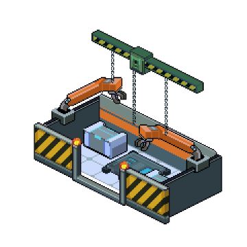 ISO初尝，把元气里的一些物品画成ISO样式