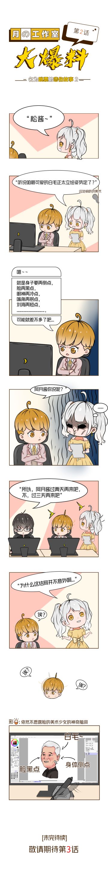 【工作室日常】条漫第二话！康亚曝光跳票之谜小彩蛋！