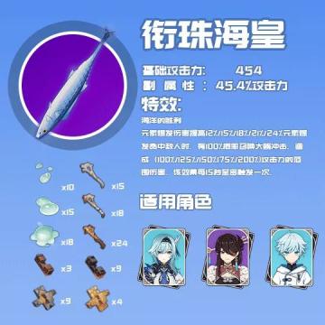 原神·武器测评|咸鱼鉴赏图鉴——衔珠海皇！