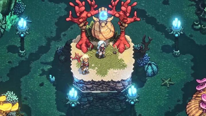 [熊猫简讯]《信使》团队新作，一款致敬经典的回合制RPG《星海》（Sea of Stars）截图