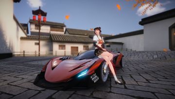 【新外观爆料】在？国风吹过速度节，风速太大请各位车手做好准备！