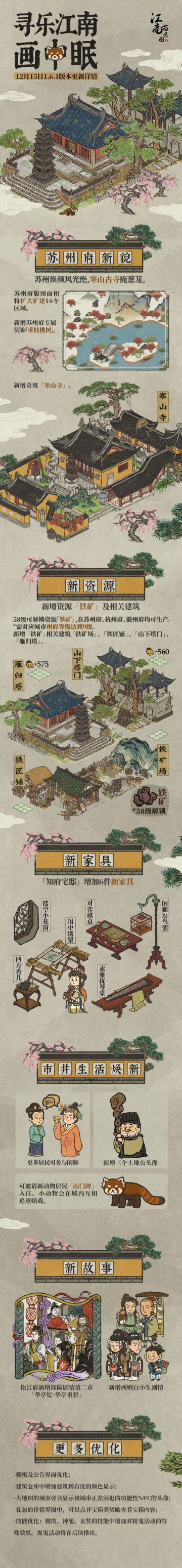 【寻乐江南画中眠】1.6.1版本更新详情