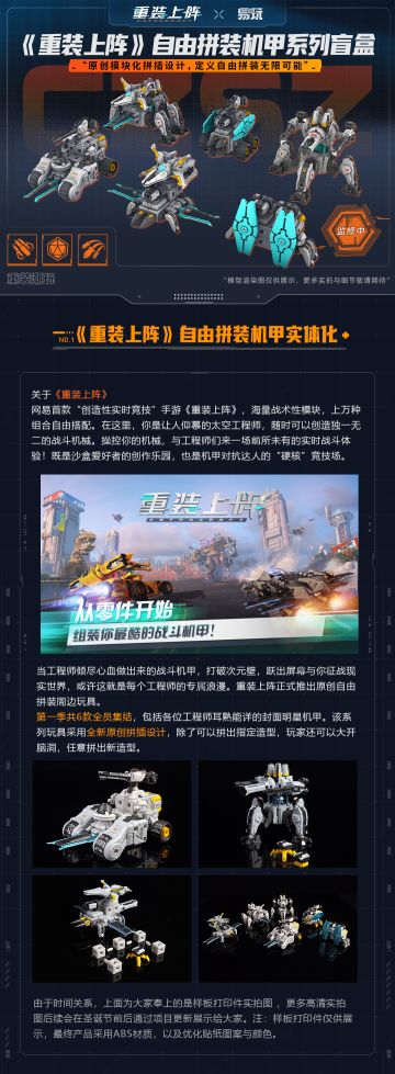 圣诞夜惊喜！《重装上阵》周边玩具第一弹19：00预售开启！