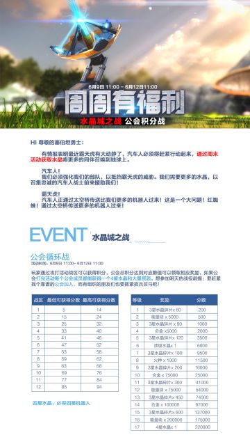 【本周活动】-水晶城之战