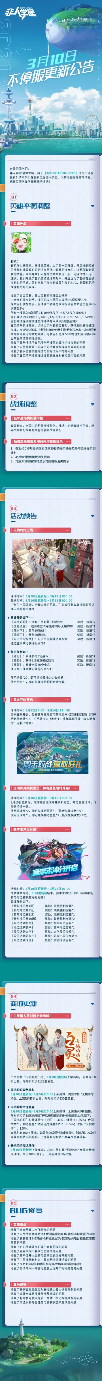 更新公告|英雄升温，战场调整，还有万众期待的白灵小姐姐要闪亮登场啦~