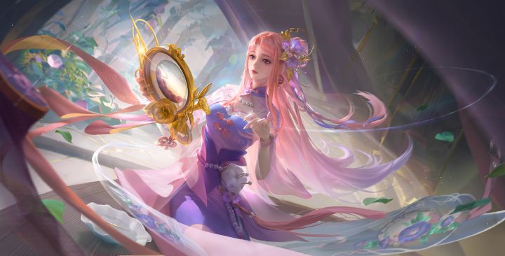 小妲己爆料|七夕皮肤【王昭君-乞巧织情】视频爆料截图