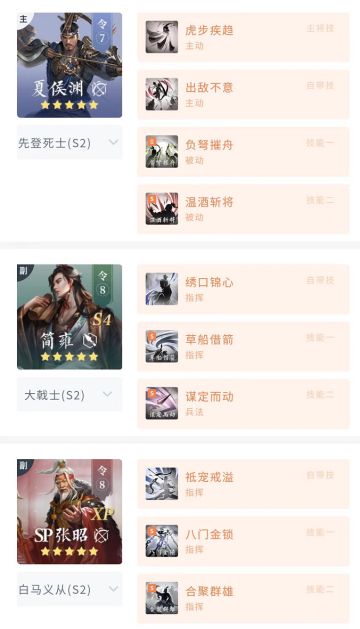 学府配将馆丨变种夏侯核弹，细节决定成败！