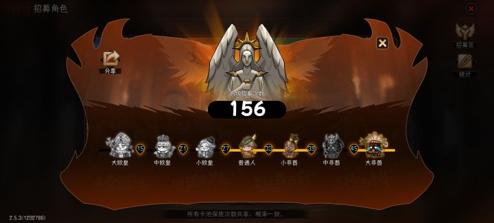 两次大非酋一个普通人一个小非酋。黑到我这里应该没人了截图