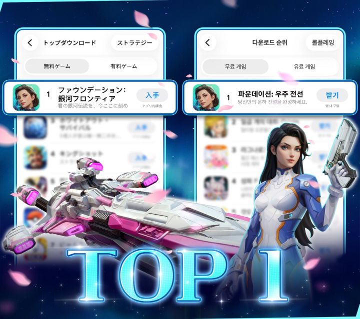 FunPlus《基地:银河纵横》正式上线日韩 多地区登顶表现亮眼截图