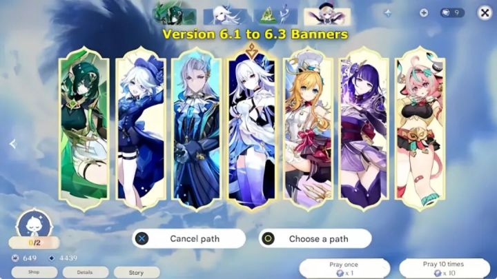 6.1五星角色UP次数排行,钟离全游第一!纳塔这四位一次未复刻过截图