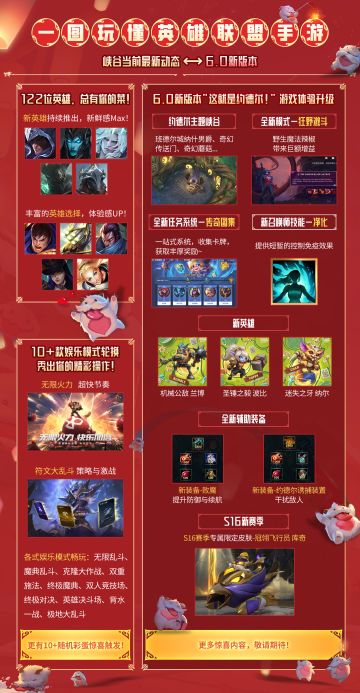 【峡谷迎新】新年新气象，最新最全“峡谷游戏指南”往这看！