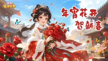 年宵花开好运来，晒图赢花园新春🎁