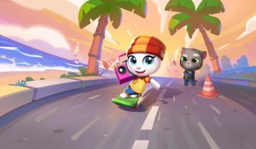 《汤姆猫跑酷》 “夏浪逐风”新版本将于5月22日正式上线