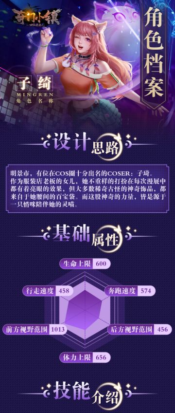 【角色档案】 我的挎包虽小，但功能齐全，应有尽有—子绮