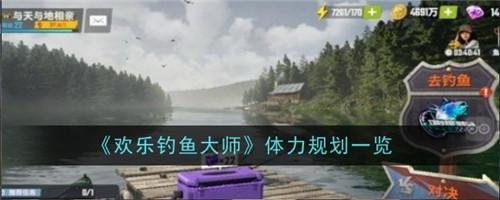 欢乐钓鱼大师体力怎么用最划算 欢乐钓鱼大师体力使用攻略截图