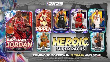 2K25MT卡包上新！100OVR乔丹上线！