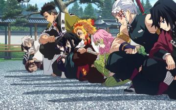 鬼灭之刃世界观，鬼杀队内等级与功能性成员