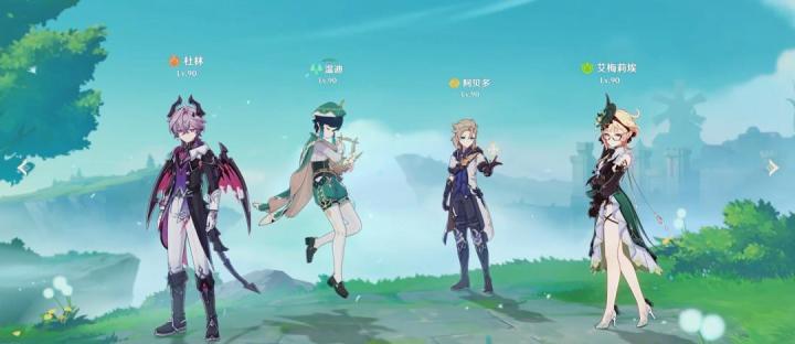 原神:全程浮空打伤害!杜林最舒服配队出现了!截图