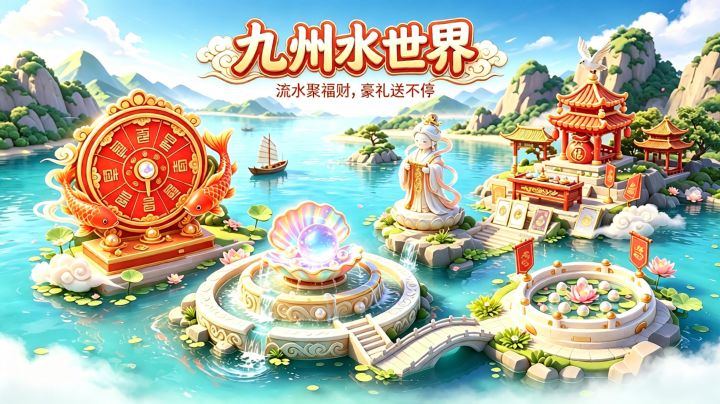 【活动预告】“九州水世界”,双节聚福,福利不停!截图