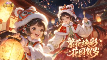 花园预告 | 花耀新岁 园启丰年