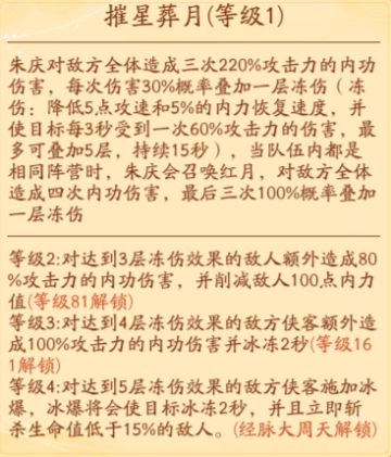 【玩家分享】朱庆技能分析和阵容搭配推荐