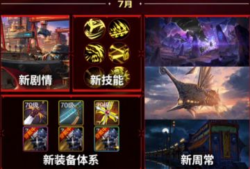 7月份开放70级版本，3大材料记得提前囤上！