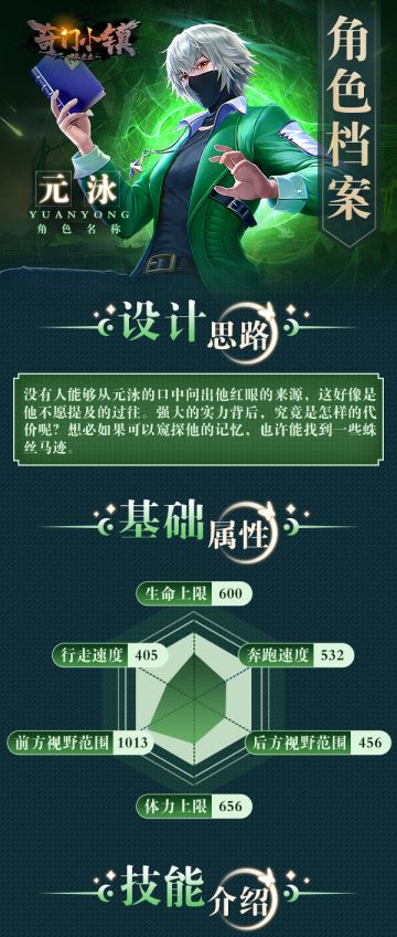 【角色档案】别害怕，我一定能找到你—元泳