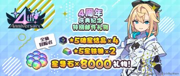 「4周年庆典纪念」福利发放公告