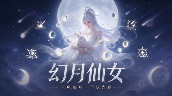 【下方了 角色攻略】月神嫦娥全模式技能与星级养成截图