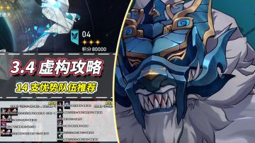 【V3.4攻略】虚构叙事满星攻略｜14支队伍推荐，克敌技巧