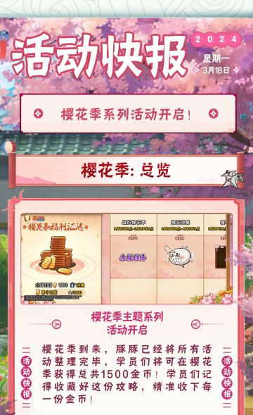 【活动攻略】这个樱花季，赏花囤币两不误！