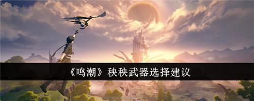 鸣潮秧秧武器怎么选 鸣潮秧秧武器选择建议截图