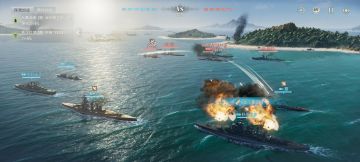 《苍蓝前线》战斗介绍2：舰队决战