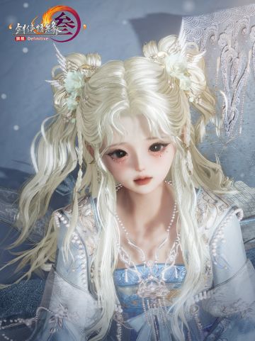 茗烟浮碧盏 《剑网3》全新金发“奉清茗”清雅亮相