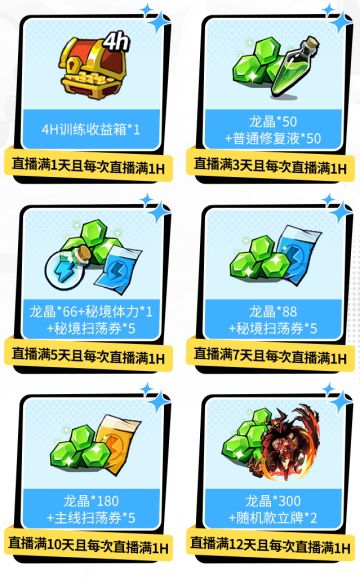 <内有码>参与就能领！做龙骑士主播拿福利！