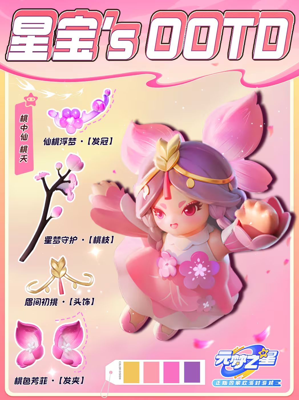 星宝`s OOTD | 花开得意，甜若初春截图