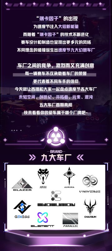 速度节“九大车厂”首次盘点，快来认领60+台赛车！