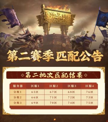 匹配公告丨《偃武》二&三批次匹配公告