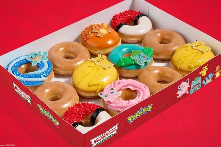 宝可梦 ×Krispy Kreme 联名甜甜圈公布!纪念宝可梦 30 周年截图