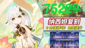 【V5.1攻略】纳西妲复刻｜角色抽取建议，命座提升分析