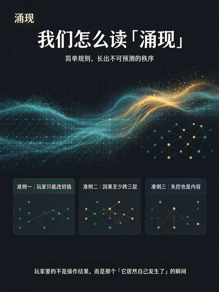 游戏开发日志01 涌现主题诠释:我们写的不是剧情截图