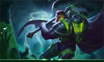 【新皮肤预告】大招生化之水喷涌，生化骑士德莱厄斯明日强势来袭