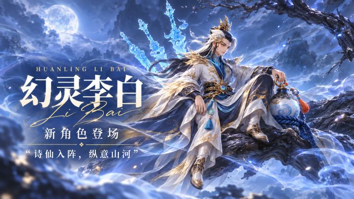 【幻灵·李白】诗仙入阵，纵意山河截图