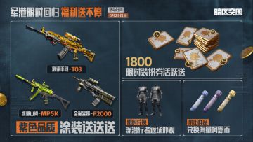 5月29日军港限时返场！还有福利！