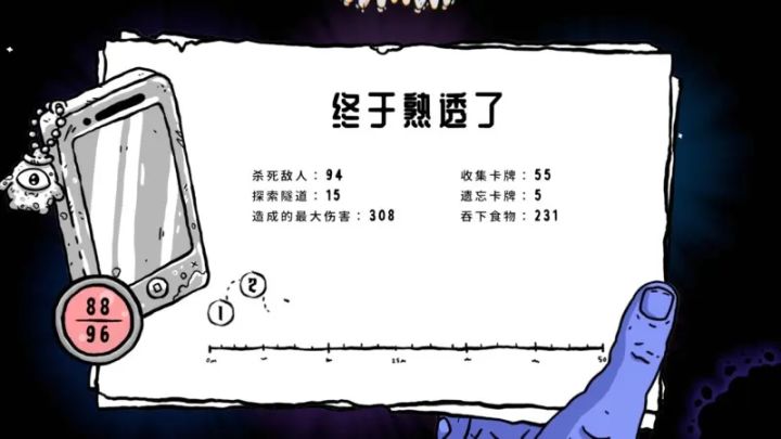 《菇域幽城》-玩腻了尖塔Like?试试这款10w+demo下载的克系打牌截图