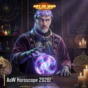 1月1日，✨ 2026年《战争艺术》（AoW）星座运势！