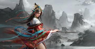 壁纸放送丨大乔-素手持抢护江东