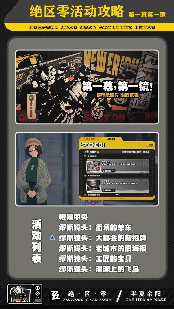 【1.1攻略征集】第一幕,第一镜!攻略——大都会的新招牌篇截图