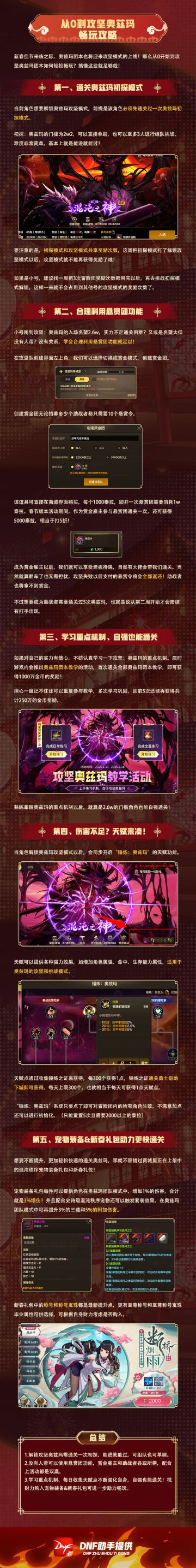 攻坚团不要怕，这份攻略帮你从0到攻坚奥兹玛畅玩